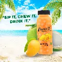 ALPHA 8 Fruit Juice Infused with Nata de Coco - Natural Energizer & Immunity Booster, Healthy Juice, High Fiber, Real Natural Taste Juice(Mango, Pack of 12)